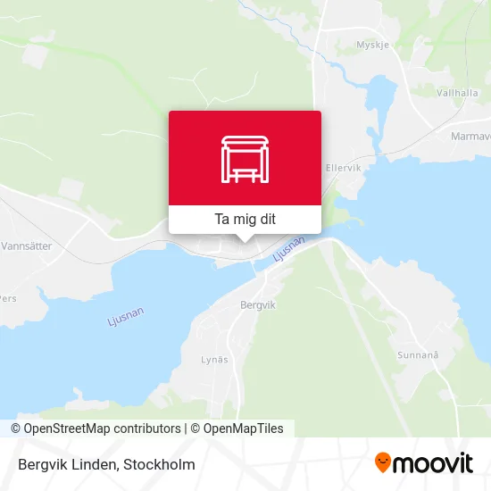 Bergvik Linden karta