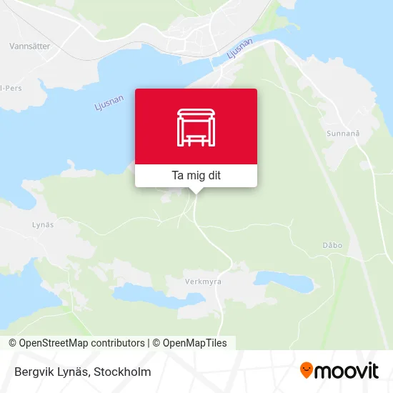 Bergvik Lynäs karta