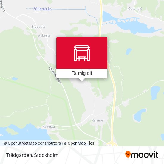 Trädgården karta