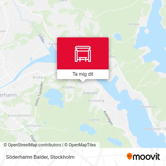 Söderhamn Balder karta