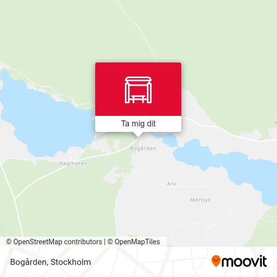 Bogården karta