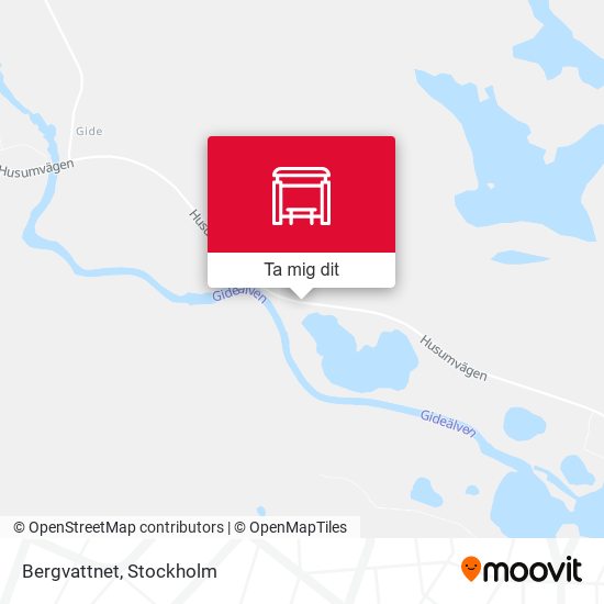 Bergvattnet karta