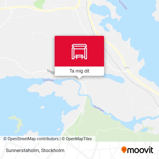 Sunnerstaholm karta