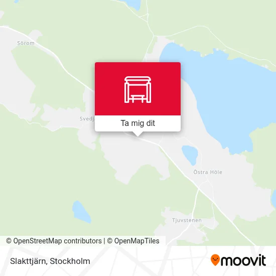 Slakttjärn karta