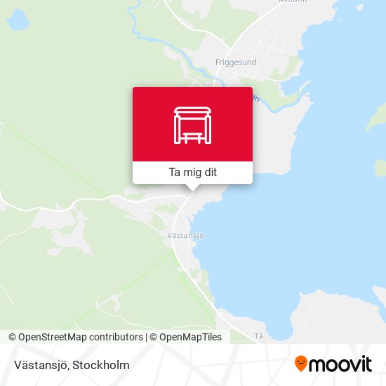 Västansjö karta