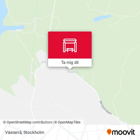Västerrå karta