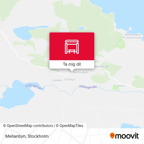 Mellanbyn karta