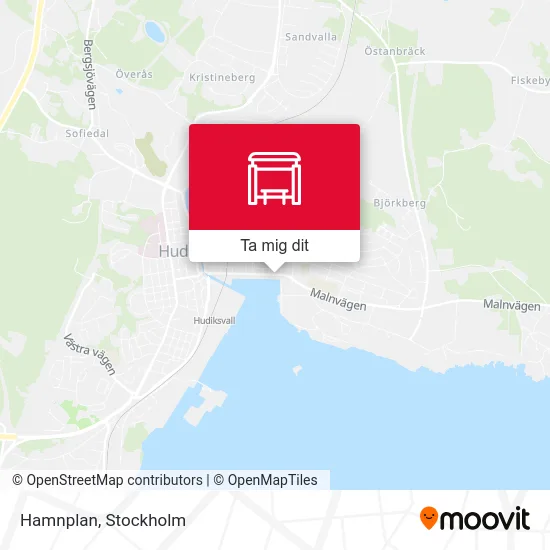 Hamnplan karta