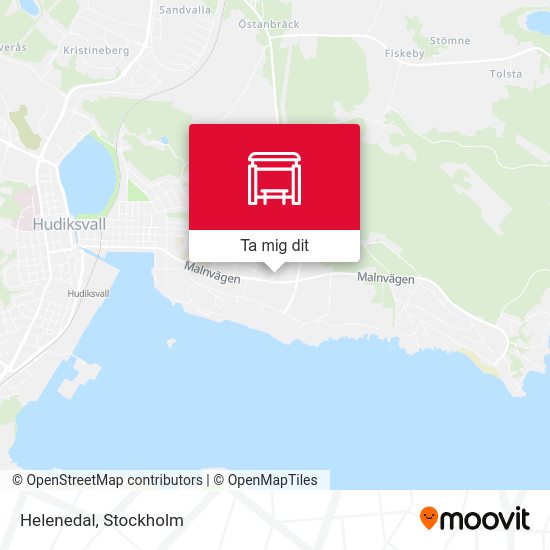 Helenedal karta
