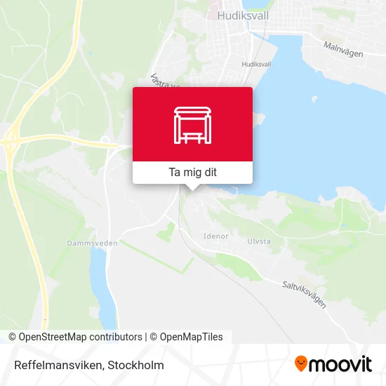 Reffelmansviken karta