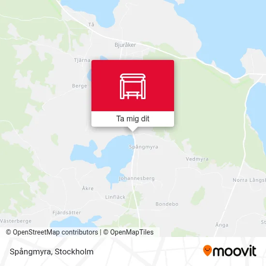 Spångmyra karta