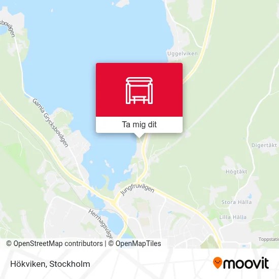 Hökviken karta