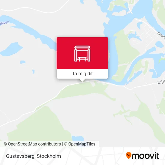 Gustavsberg karta