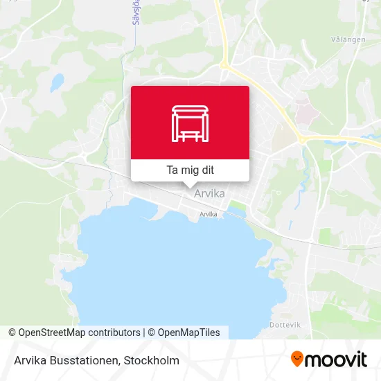 Arvika Busstationen karta