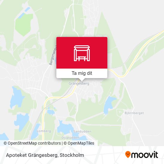 Apoteket Grängesberg karta