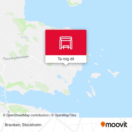 Braviken karta
