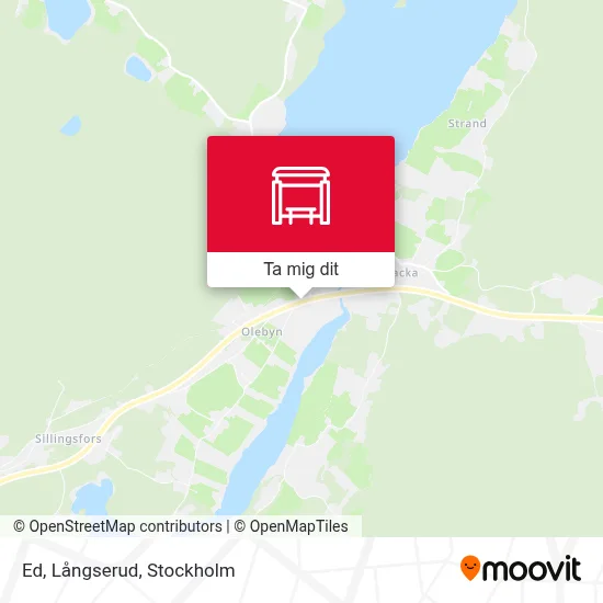 Ed, Långserud karta