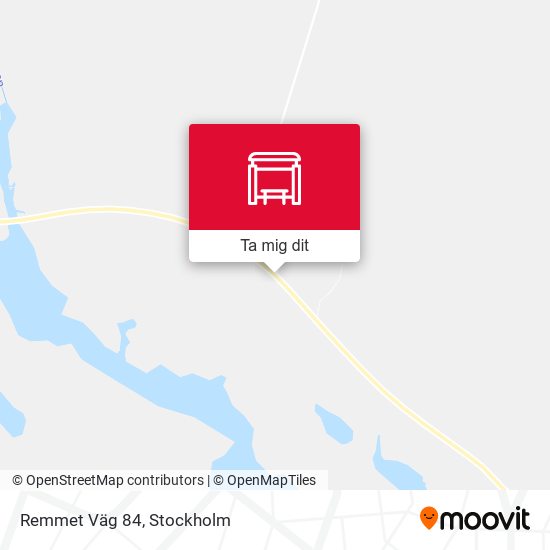 Remmet Väg 84 karta