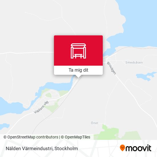 Nälden Värmeindustri karta