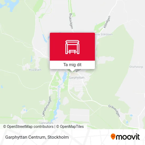 Garphyttan Centrum karta