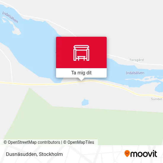 Dusnäsudden karta
