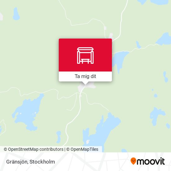 Gränsjön karta