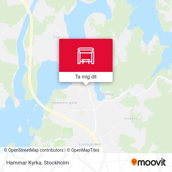 Hammar Kyrka karta
