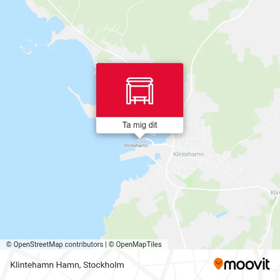 Klintehamn Hamn karta