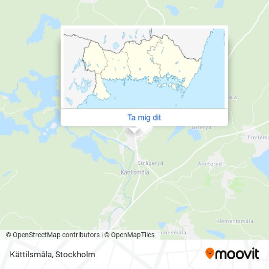 Kättilsmåla karta