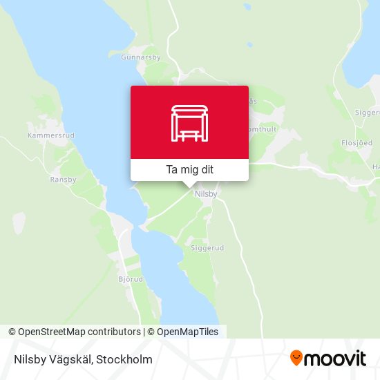 Nilsby Vägskäl karta