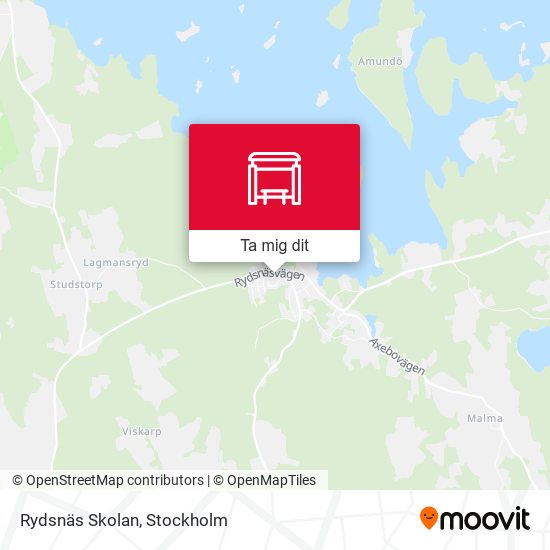 Rydsnäs Skolan karta