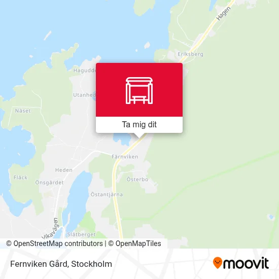 Fernviken Gård karta