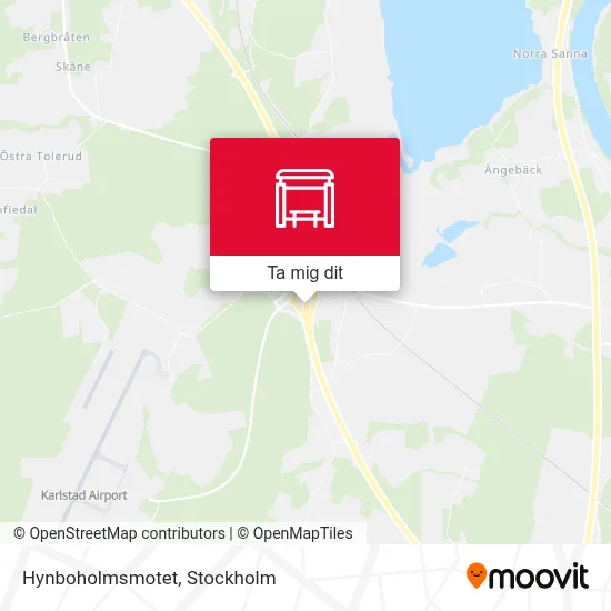 Hynboholmsmotet karta