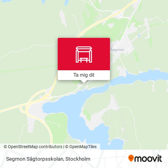 Segmon Sågtorpsskolan karta