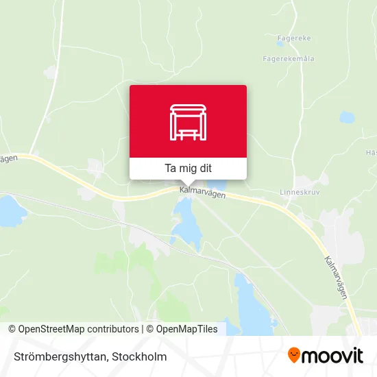 Strömbergshyttan karta