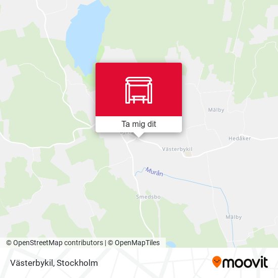 Västerbykil karta