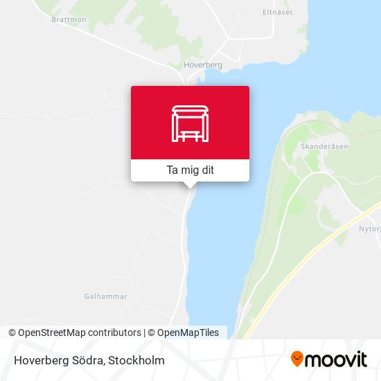 Hoverberg Södra karta