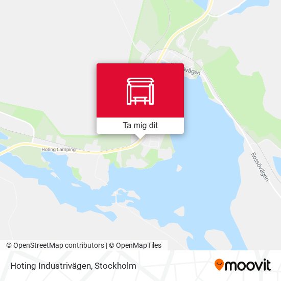 Hoting Industrivägen karta