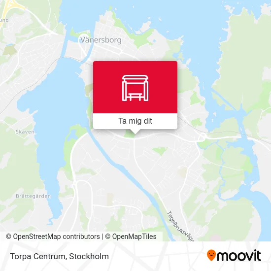 Torpa Centrum karta