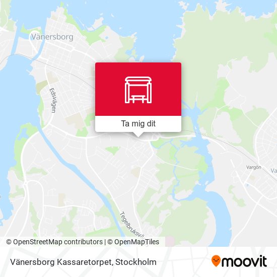 Vänersborg Kassaretorpet karta