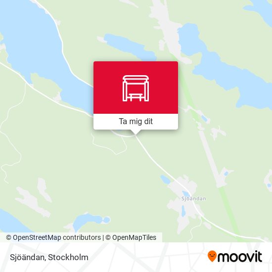 Sjöändan karta