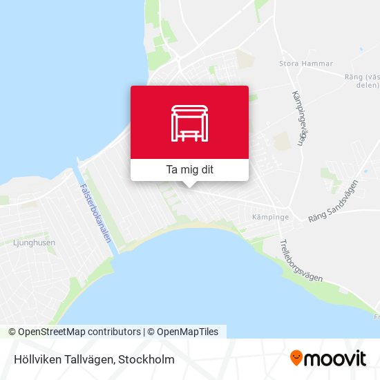 Höllviken Tallvägen karta
