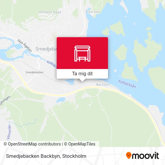 Smedjebacken Backbyn karta