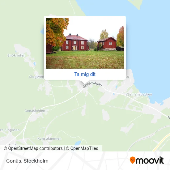 Gonäs karta