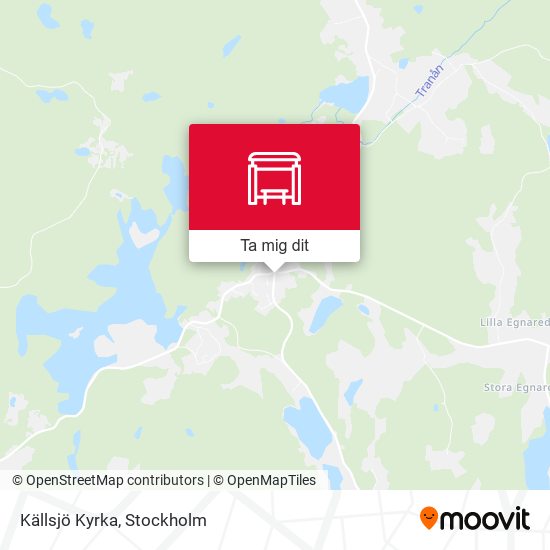 Källsjö Kyrka karta