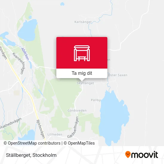 Ställberget karta