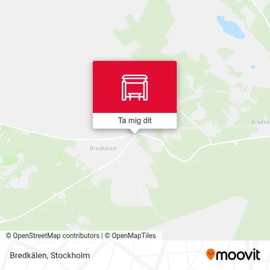 Bredkälen karta