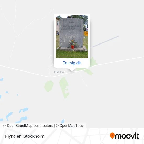 Flykälen karta