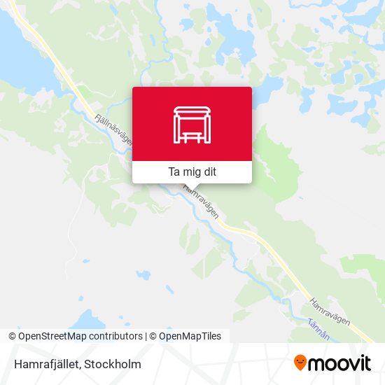 Hamrafjället karta