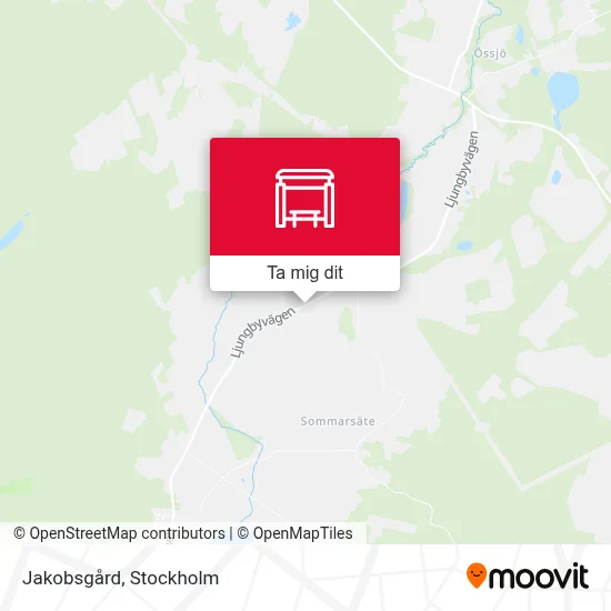 Jakobsgård karta